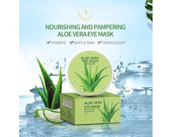 zidasluxury - Collageen oogmasker - Aloe Vera- 60 stuks (30 paar) - eye mask - gezichtsmasker - verzorging - anti wallen en donkere kringen - eye oog pads - masker - verkoelend - gezichtsverzorging - oog masker patch