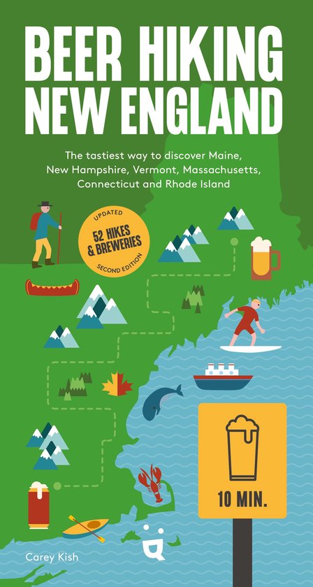 Beer Hiking New England - cover