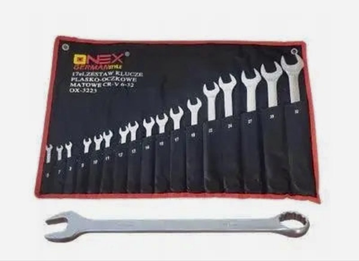 steek sleutel set 17 delig , 6 tot 36
