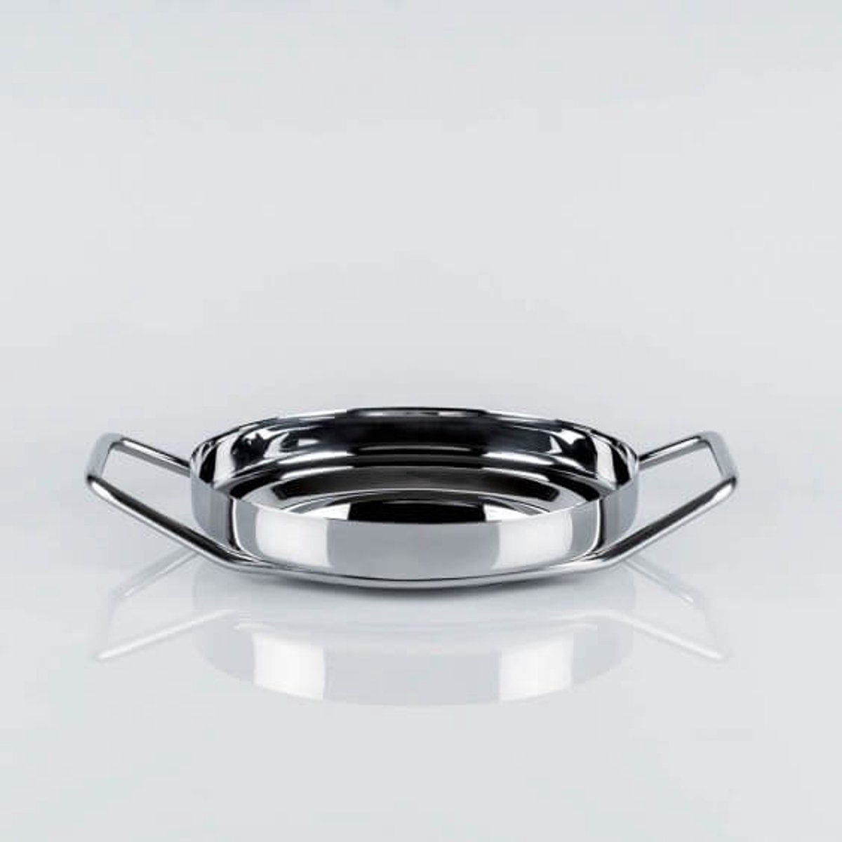 KnIndustrie - Back/UP Pan Ø 20 cm - Moderne Pannenset met Steunhandgrepen - Rodolfo Dordoni - Made In Italy