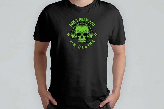 Can t'entends pas, je Gaming - T-shirt - Jeux vidéo - GamingLife - GamerForLife - Jeux vidéo - GamerLeven - SpelletjesTijd - GameAan - RetroSpellen