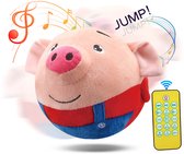 speelgoed pour animal de compagnie (version à distance), jouet interactif pour chien, speelgoed parlant pour chien - Jouets interactifs cochon rechargeable par USB
