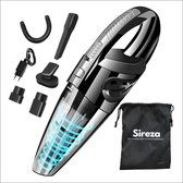 Bol.com Sireza T1 - kruimeldief snoerloos - krachtige handstofzuiger - nat en droog - thuis dierenhaar en auto - 4 opzetstukken ... aanbieding