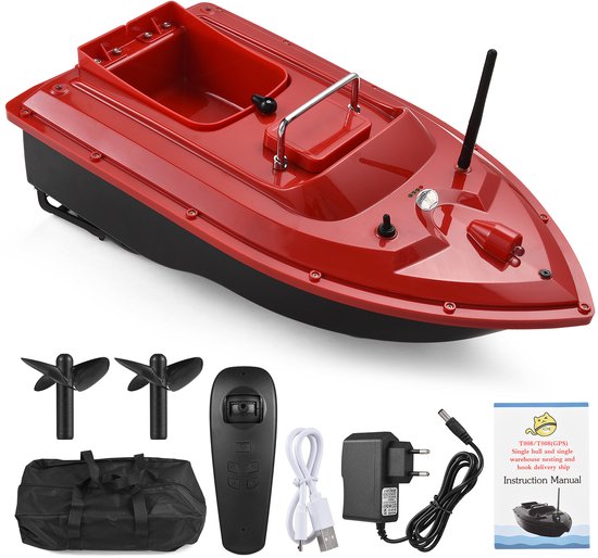 Voederboot vissen met GPS en ledlicht, visaas boot met