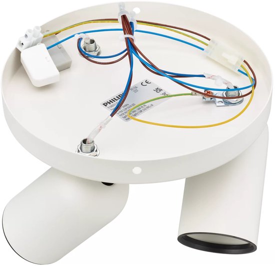Philips Pongee Opbouwspot - Wit 3 Spots - Lichtbron Inbegrepen