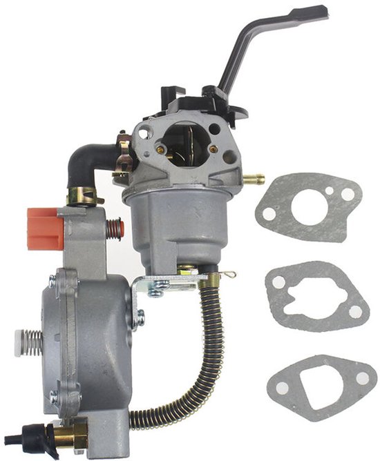 Geschikt voor Dubbele brandstofcarburateur voor GX160 LPG GX200 - 168F 170F benzinetank van Merkloos	 — afbeelding 2