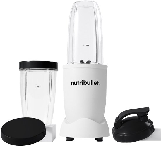 Nutribullet Exclusive Blender - 900 Watt - Smoothie Maker - Incl. To Go Accessoires - Wit