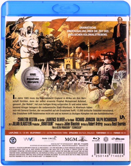 Khartoum - Aufstand am Nil/Blu-ray