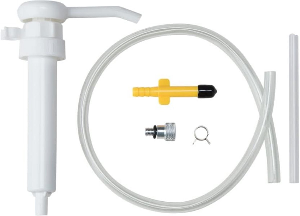 Handpomp voor Transmissies - Universele Slangadapter voor Werkplaats en Tuin
