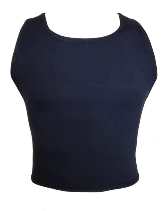 Cartable de natation, court, confortable, cartable de poitrine, transgenre, sécuritaire, BLEU, XL
