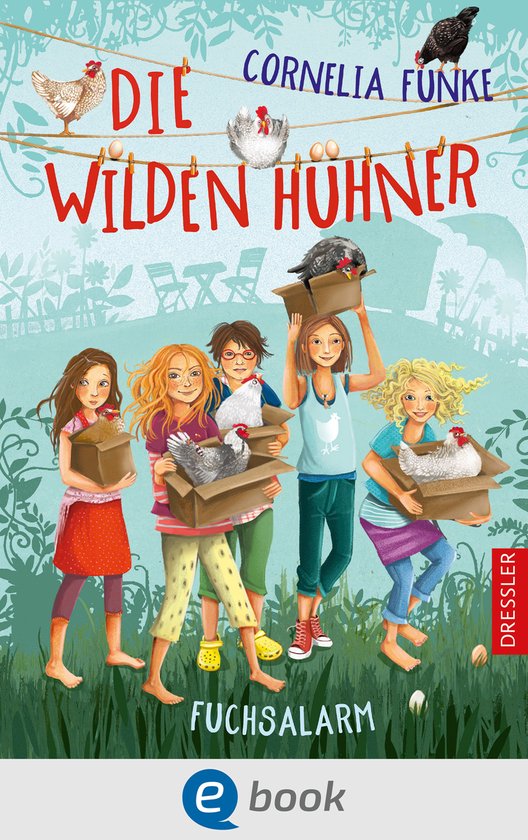 Die Wilden Hühner 3 - Die Wilden Hühner 3. Fuchsalarm - cover