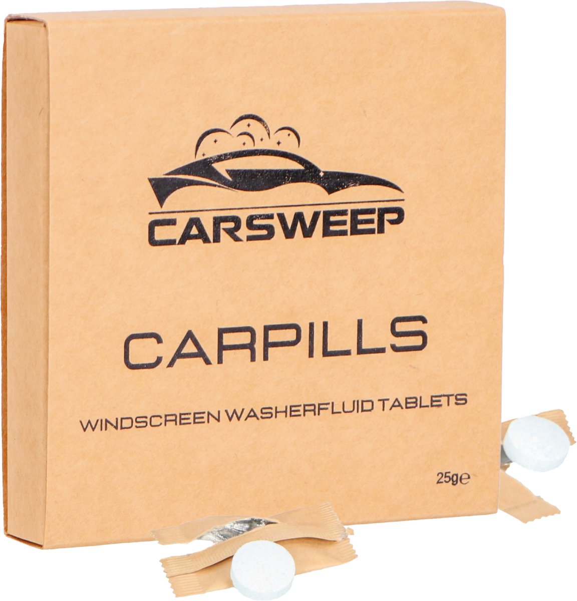 Carsweep® CarPills - 20L Ruitensproeiervloeistof - Duurzame Ruitenwisservloeistof - Ruitenreiniging - Ruitenreiniger