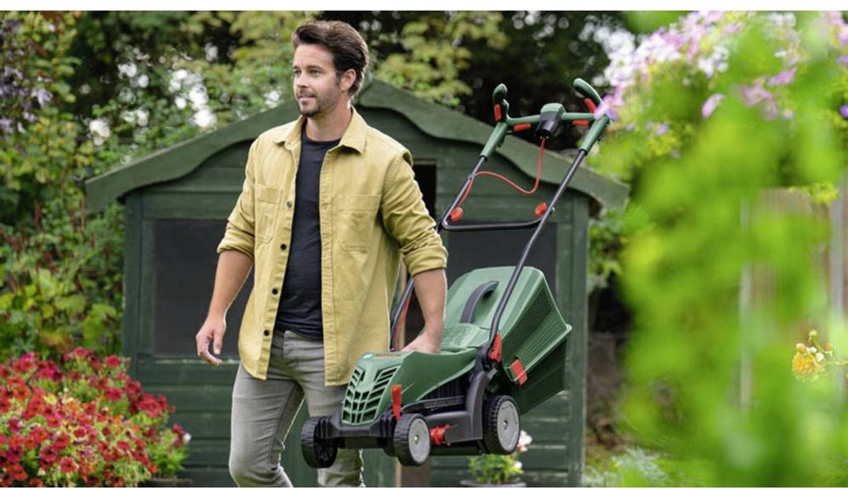 Afbeelding 2 van Bosch Home and Garden UniversalRotak 37-550 Grasmaaier Elektrisch 1400 W Snijbreedte max. 370 mm