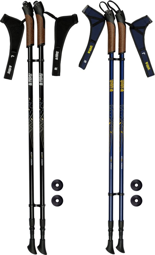 Abbey Nordic Walking Stokken – Telescopisch Verstelbaar