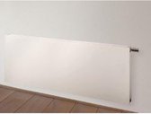 Bol.com Vasco Flatline Paneelradiator type 22 400x2200mm 2545W vlak wit structuur aanbieding