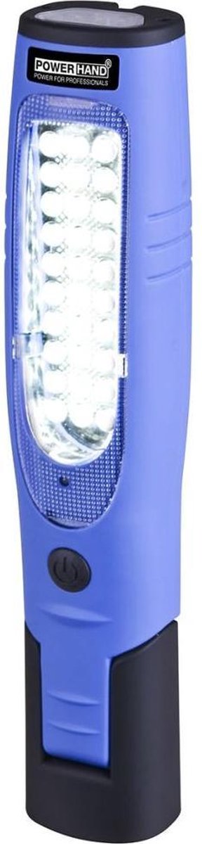 Powerhand Werklamp micro-USB oplaadbaar Li-ion blauw 100.1026-B | bol.com