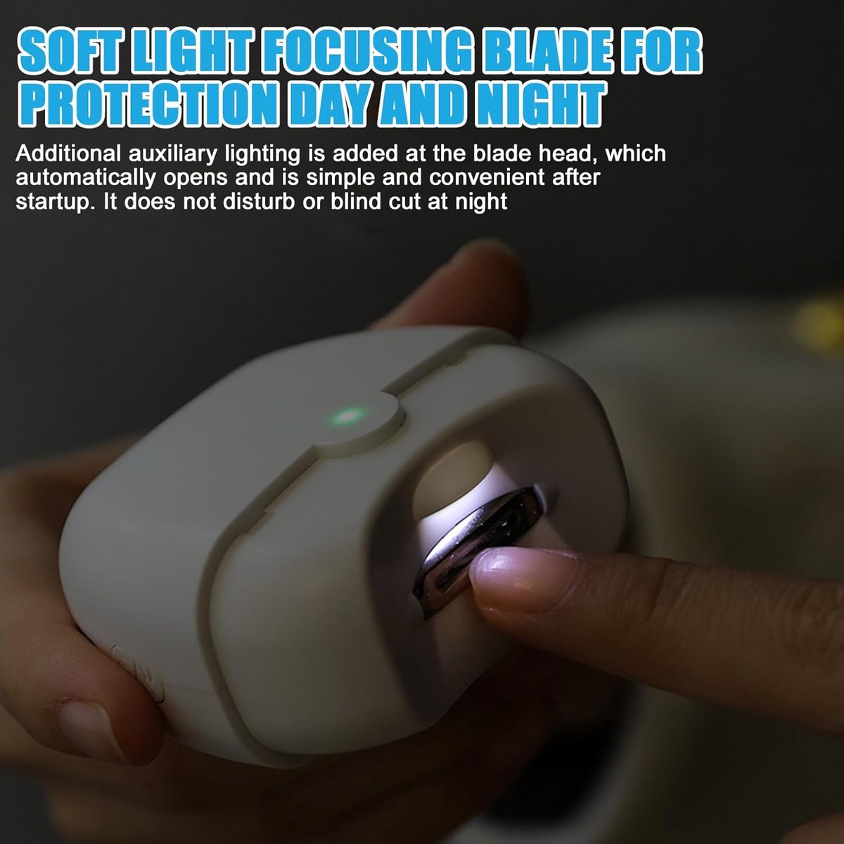 Elektrische Nagelknipper - Electric Anti-Splash Nail Clippers - Elektrische Nail Clipper Met Hulpverlichting - Automatisch Knippen Van Nagels - Baby Nagels - Professionele Elektrische Nagelknipper - Elektrische Nagelvijl Voor Alle Leeftijden — cadeau in Cadeau-ideeën - foto 4