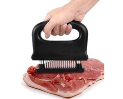 Vleeshamer - Vleesvermalser - Vleesprikker - Vleespletter - Vleesklopper - Meat Hammer - Multi Naald Vleesvermalser - Hand Prikker vlees - Vleesmarinade Naald - Vlees hamer - Vlees Mals Te Krijgen - voor vlees / biefstuk / kip / varkensvlees / vis