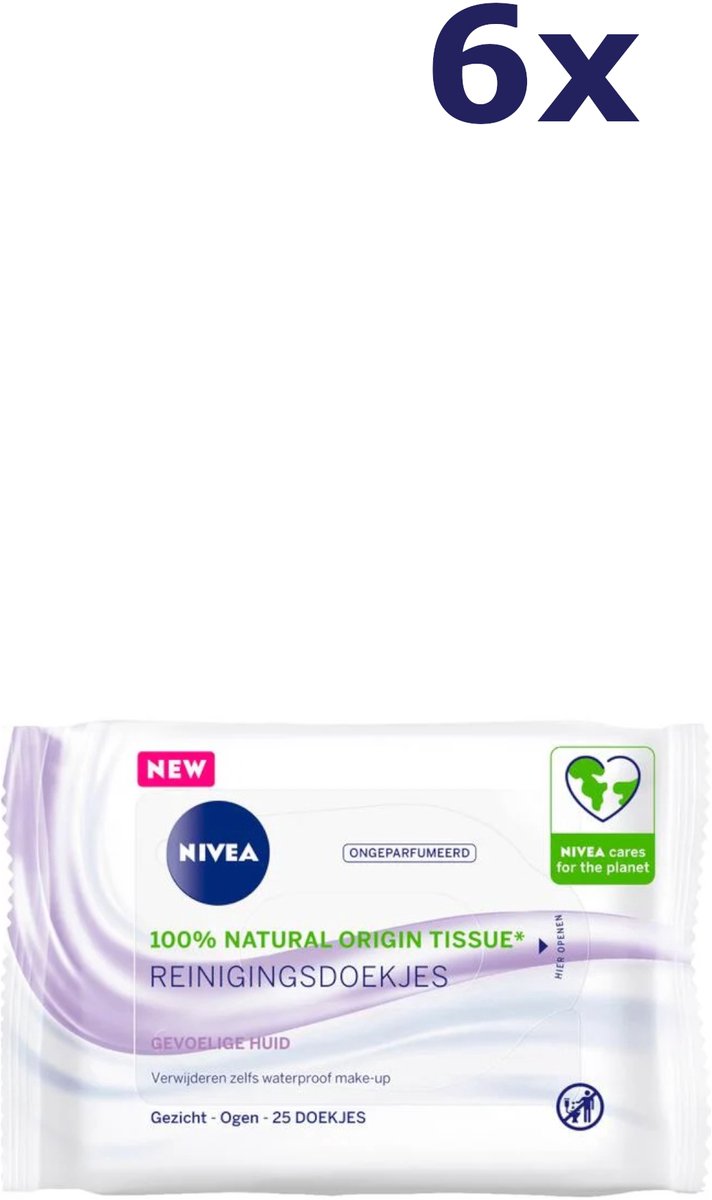 NIVEA Sensitive Reinigingsdoekjes Gezicht thumbnail 6