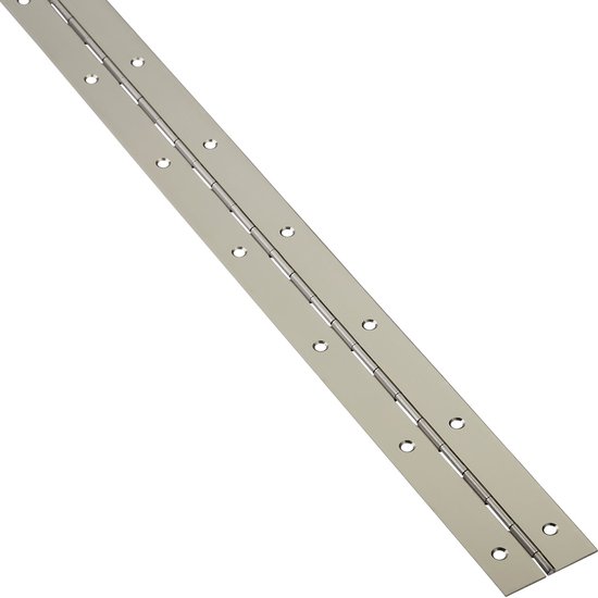 Pianoscharnier 1000 x 40 x 0,7 mm RVS mat Deurscharnier van SOTECH | bol