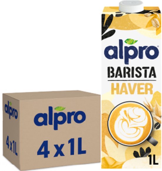 Alpro Barista Haver Houdbaar - 4 x 1L