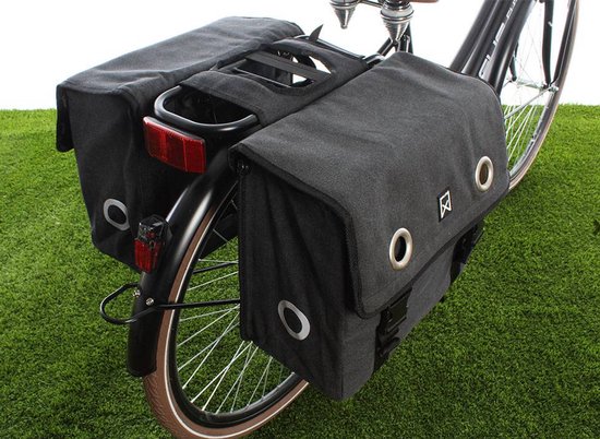 Willex Fietstassen 46 L zwart 11201