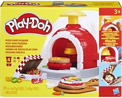 Play-Doh Pizza Oven Speelset - Boetseerklei - Inclusief 6 Play-Doh potjes - Knutselen voor kinderen
