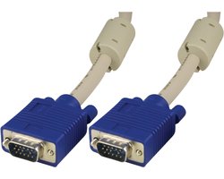 Deltaco RGB-8G, VGA (D-Sub), VGA (D-Sub) VGA monitor kabel, 1m