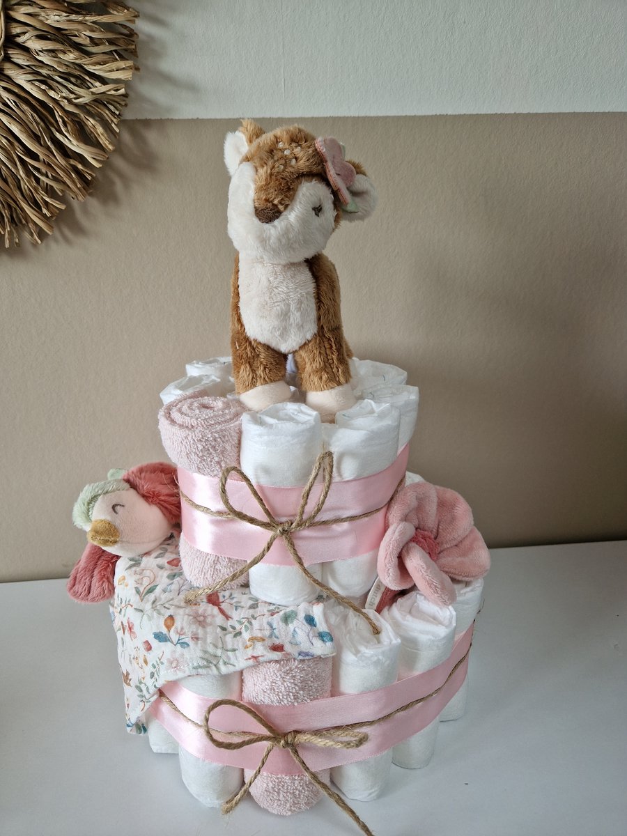 Little Dutch Fairy Garden Luiertaart - Babyshower - Kraamcadeaukraamcadeau