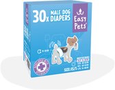 Easypets Dog Diapers Male - Hondenluiers Reu - XS/S - 30 stuks - Voordeelverpakking
