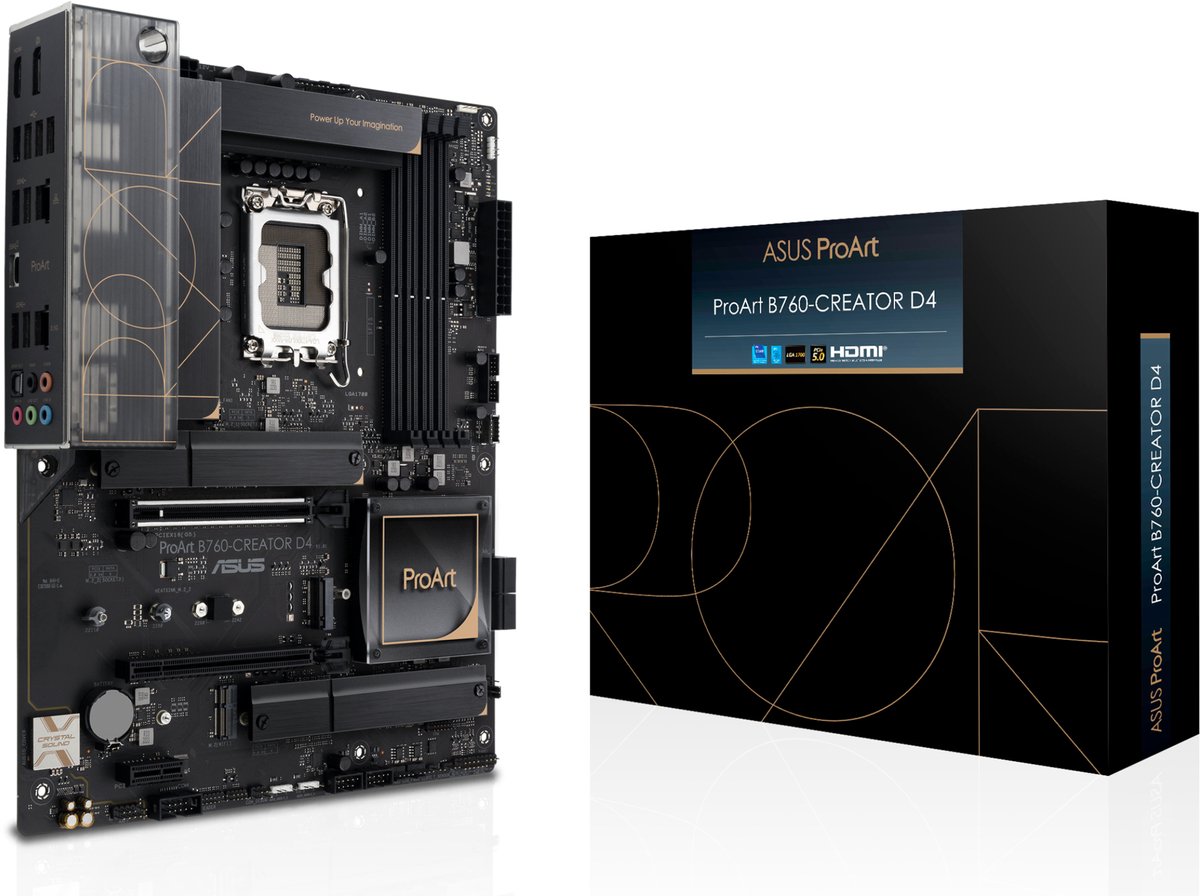 ASUS PROART B760-CREATOR D4 Intel B760 LGA 1700 ATX