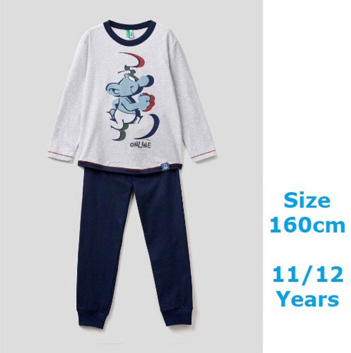 Smurfen Pyama voor kinderen - 11/12 jaar 160cm