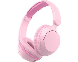 Xssive WKH02 Koptelefoon Kinderen - Bluetooth 5.4 - Kinder Koptelefoon Draadloos, Microfoon & Volumebegrenzing - Vanaf 2 jaar - Verstelbaar - Roze
