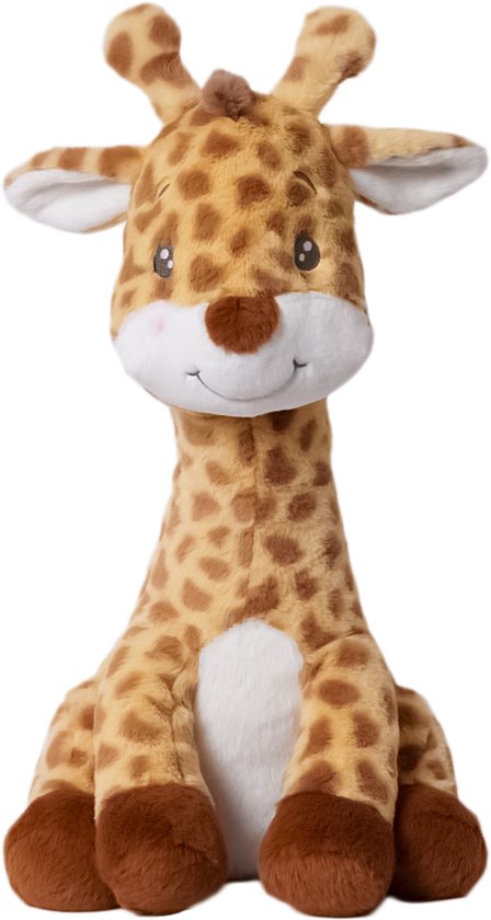 Gigantische giraffe pluche, levensechte grote staande knuffel for