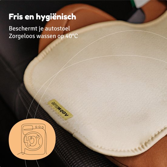 AeroMoov Air Layer Autostoel Groep 2 en 3 - Vanilla van AeroMoov — afbeelding 5