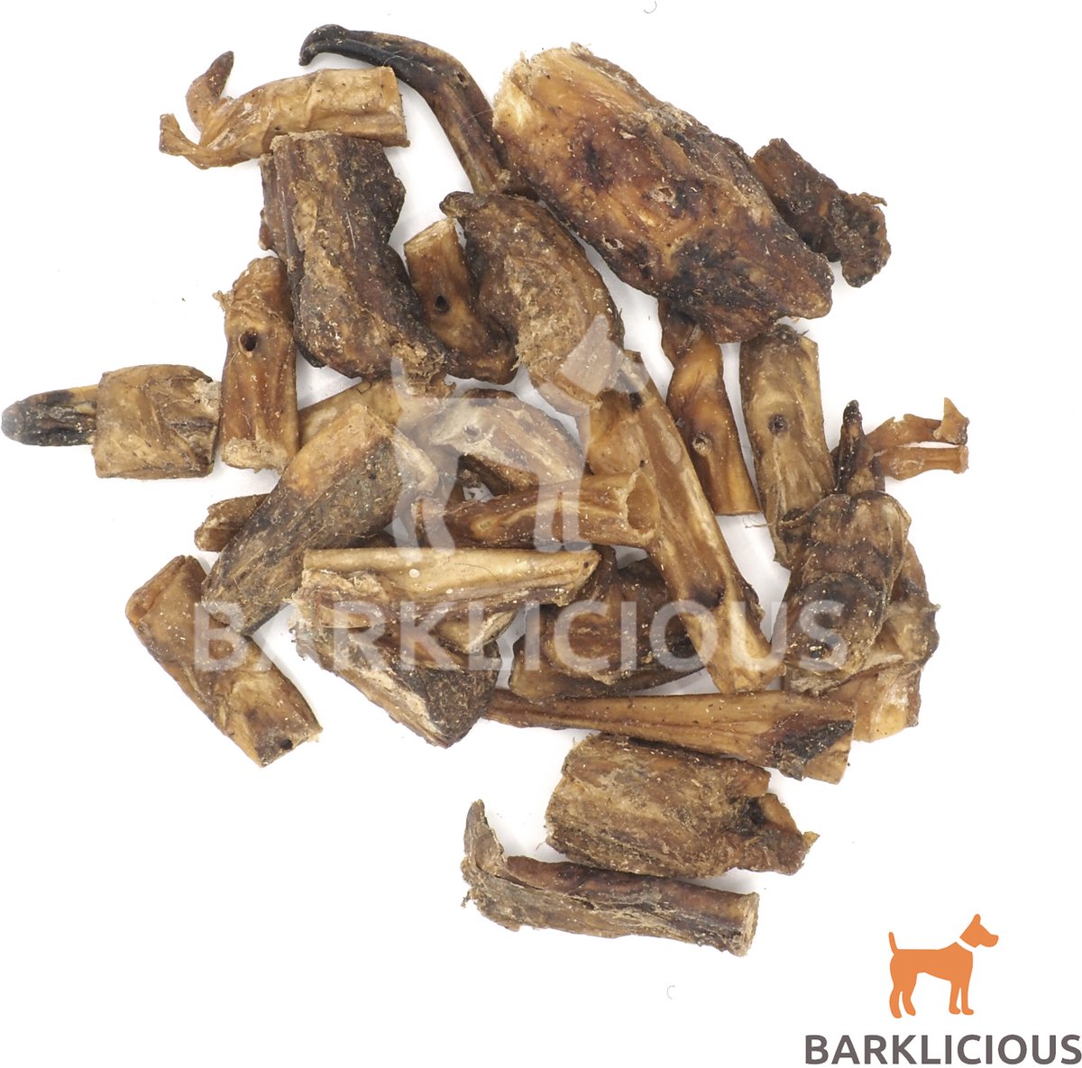 Barklicious - Bullepees Knabbels - Bullepees Puntjes - Hondensnacks - Kauwsnacks - Rund - 100% Natuurlijk - Ca 400 Gram