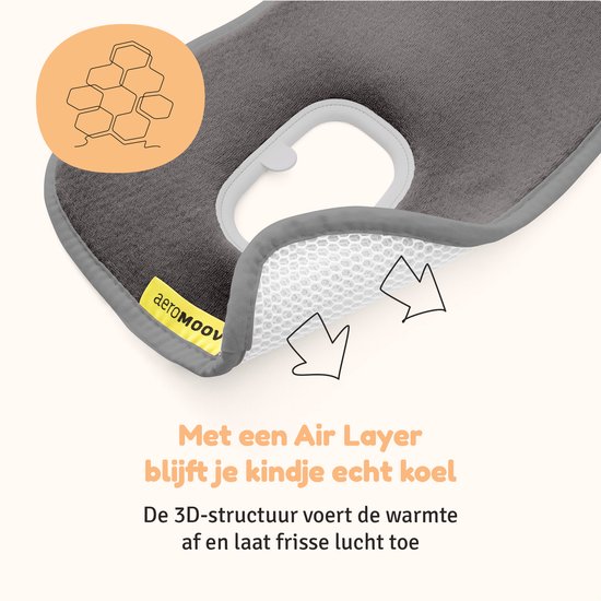 AeroMoov Air Layer Autostoel Groep 0+ - Anthracite van AeroMoov — afbeelding 3