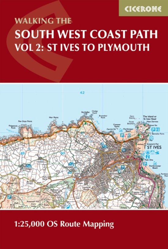 Cicerone: South West Coast Path Map Booklet - St Ive to Plym ... - cover