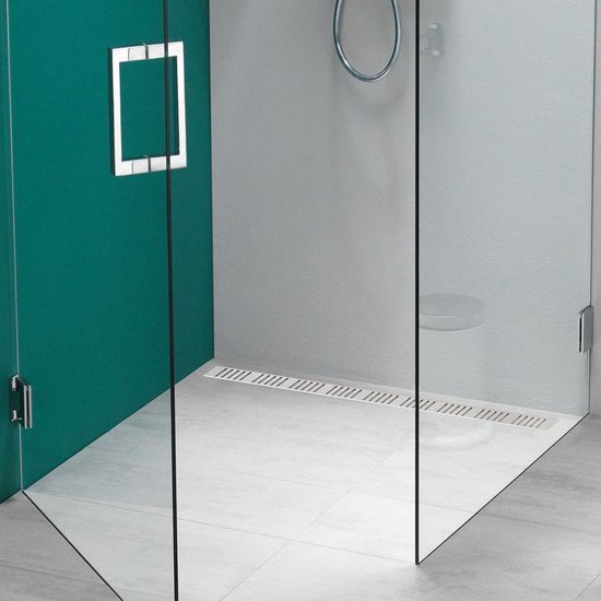 Douchegoot Get Wet Elegance Lengte 65cm Inbouwdiepte 7,5 tot 11cm