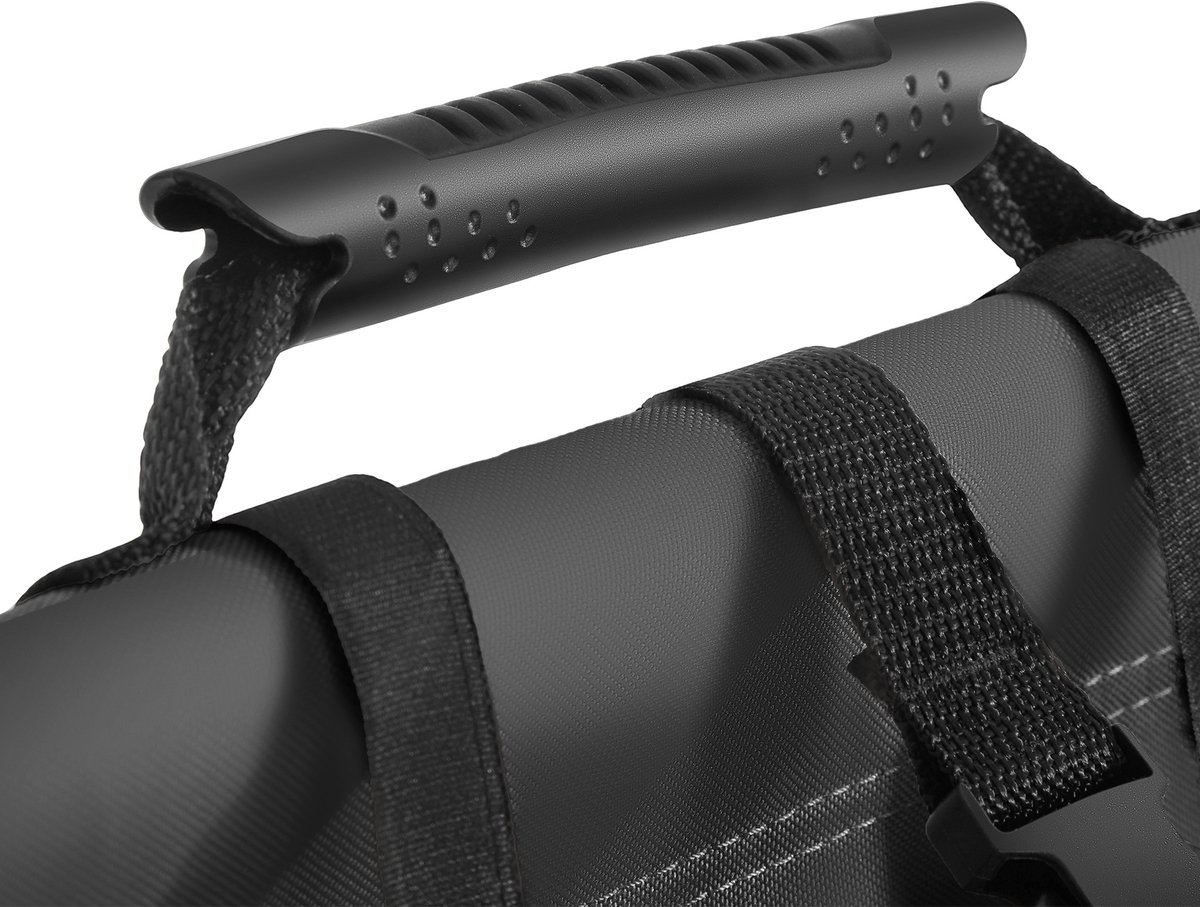 tectake® Strandstoelen Coral - Set van 2 Opvouwbare Campingstoelen met Koeltas en Opbergtas - 5-voudig Verstelbare Rugleuning met Hoofdkussen - Brede Armleuningen met Bekerhouder / Telefoonhouder - Inklapbare Kampeerstoel - Grijs — cadeau in Sport & Outdoor - foto 8