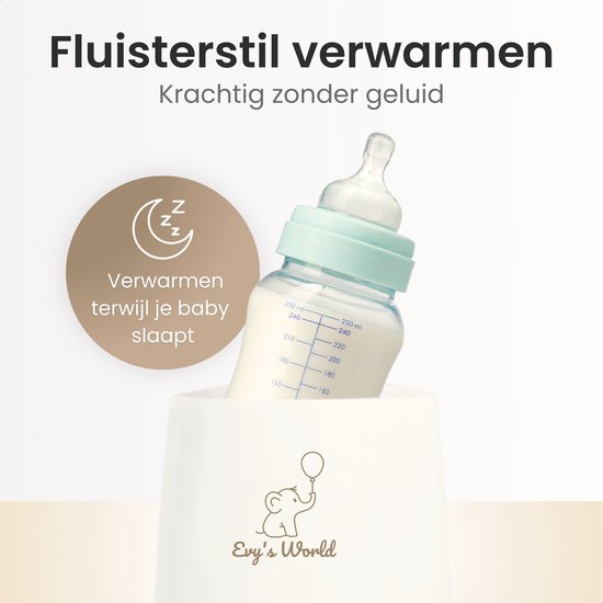 Flessenwarmer voor baby's, 9-in-1, Fast