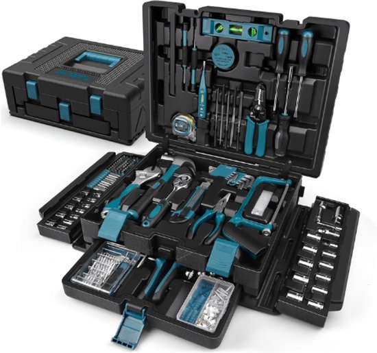 Monzana Gereedschapset - 141delig - Toolbox kopen Monzana Gereedschapset - 141delig - Toolbox kopen