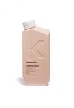 Perzikkleurige fles KEVIN.MURPHY PLUMPING.WASH shampoo, 250 ml.