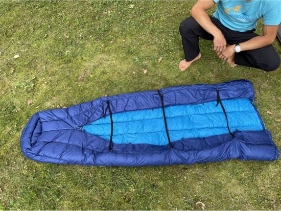 SirJoseph slaapzak dekenmodel Teton 560 Quilt 190 Navy - Blauw van Merkloos — afbeelding 2