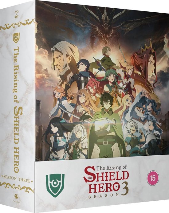 The Rising of The Shield Hero - Seizoen 3 - Limited Edition - Blu-ray + DVD - Import