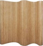 Cloison de séparation vidaXL 250 x 165 cm en bambou naturel
