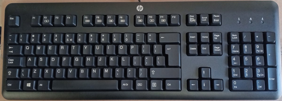 HP USB Toetsenbord QY776AA Qwerty