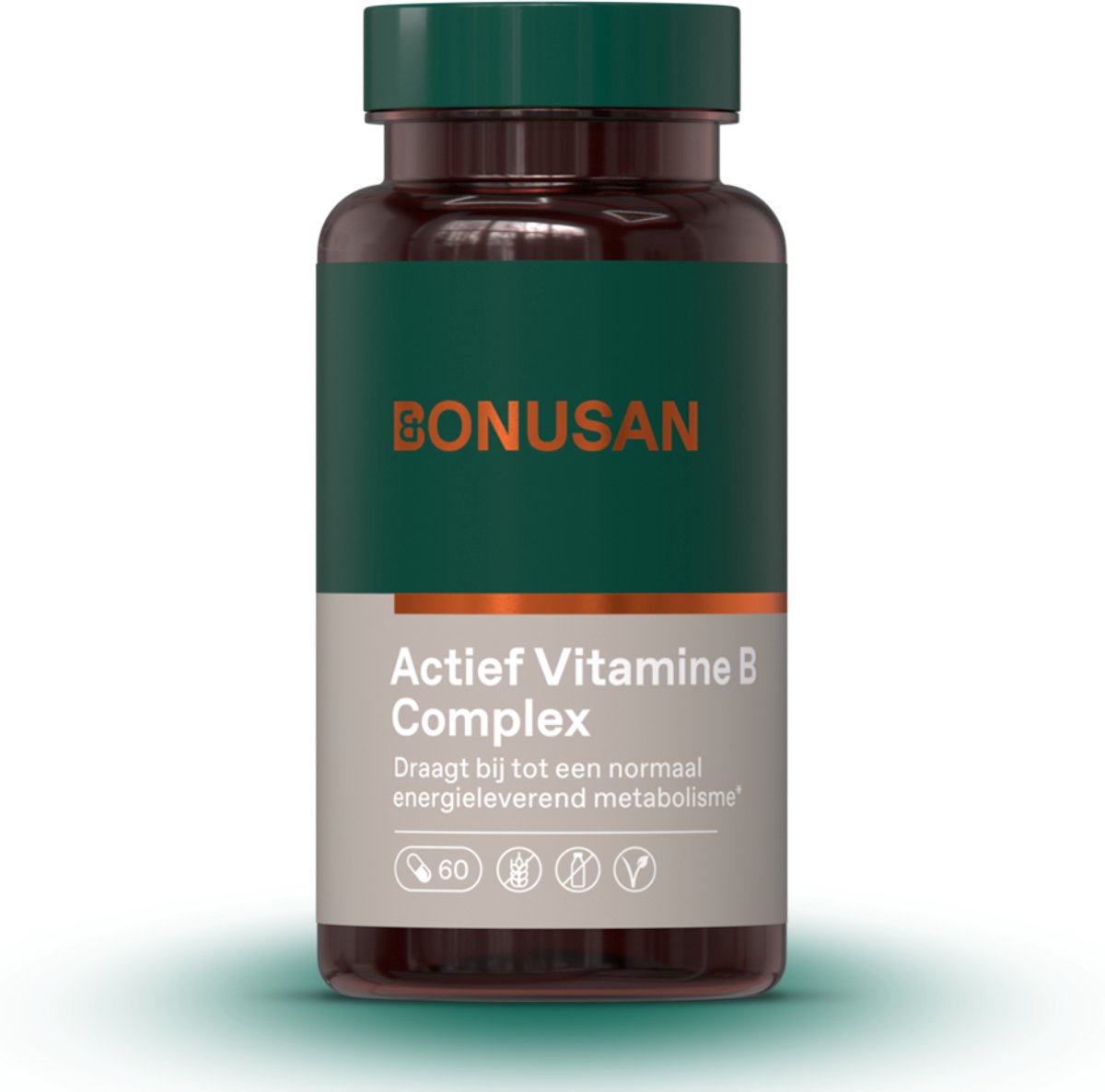 Goedkoopste BONUSAN Actief Vitamine B-complex – 60 Capsules – B-vitaminen Choline, Inositol en Vitamine C