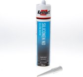 Kelfort Siliconenkit no zilver/grijs 310ml (Prijs per koker)