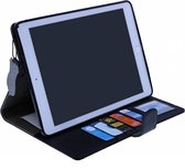 Premium Luxe hoesje voor iPad Air 2 Folio Cover hoesje Zwart